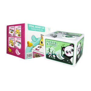 Caja alcancía roba dinero con diseño de oso panda / zy-6806b