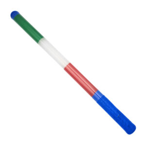 1pza Vara led tricolor verde, blanco y rojo / g-06