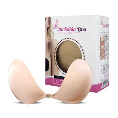 1pza Brasier sujetador invisible con broche para levantar el busto, variedad de colores / 80938 / invisible bra