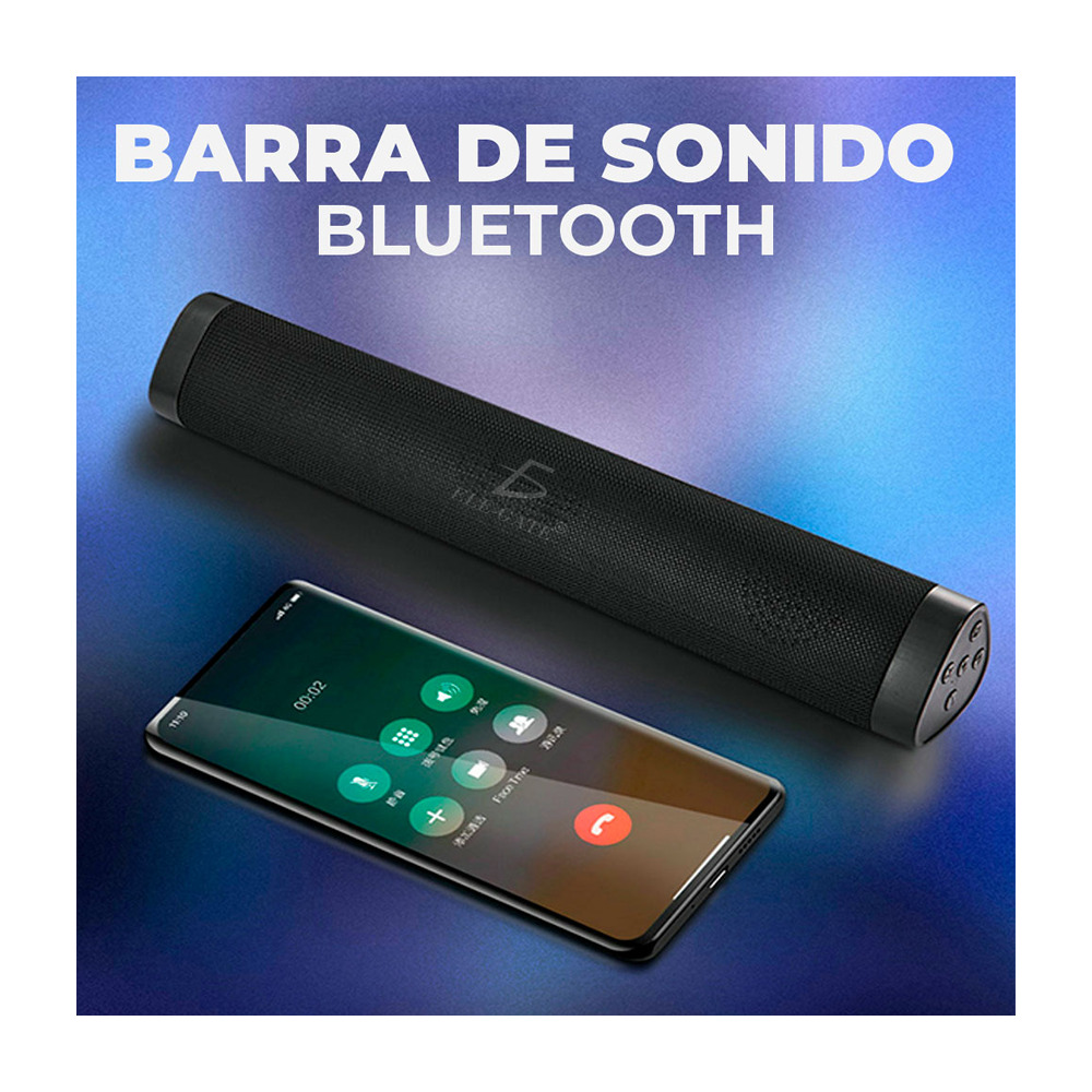 Barra de sonido / bocina bluetooth 5.1 inalámbrico, variedad de colores /  av.sz.bc.a500