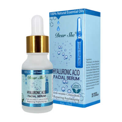 Suero facial humectante antiarrugas con ácido hialurónico, 15ml / c492