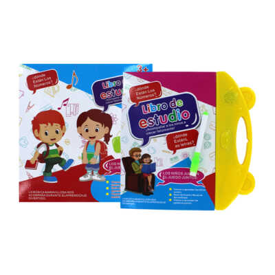 Libro didáctico de estudio con sonido, variedad de actividades / xw-088-1