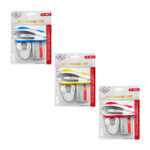 Paquete con mini engrapadora, caja con grapas no.3 y pinzas quita grapas, variedad de colores / mini stapler set / hl-306-3 / 306-3 / 151-4