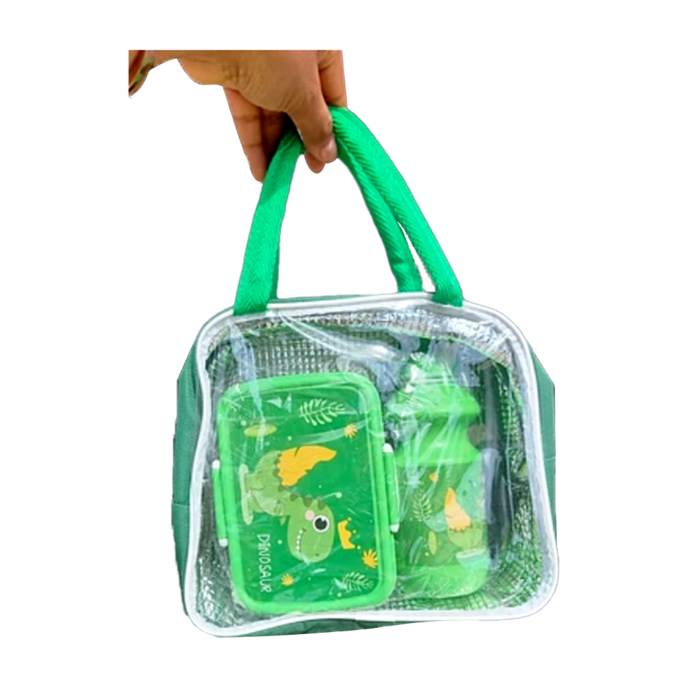 MORIOX Lonchera infantil con diseño de dinosaurio, bolsa suave con  aislamiento de dinosaurio, minihielera para el regreso a clases, kit de  bolsa