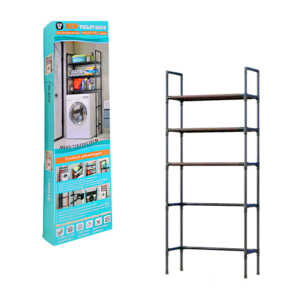 Organizador multifuncional montable para baño de 3 niveles y soporte 72x25x155cm, new toilet rack, variedad de colores / 80964
