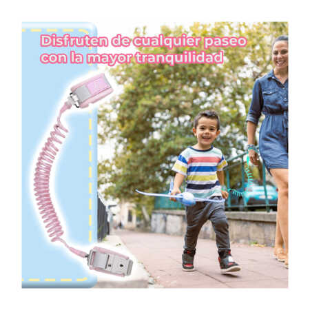 Pulsera antiperdida para niños tipo correa con cerradura, variedad de  colores / cls-15 – Joinet