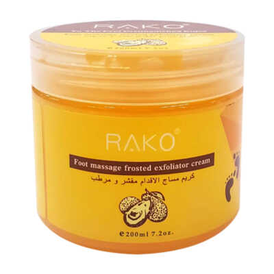 Crema exfoliante rako en frio para pies 200ml / rk066