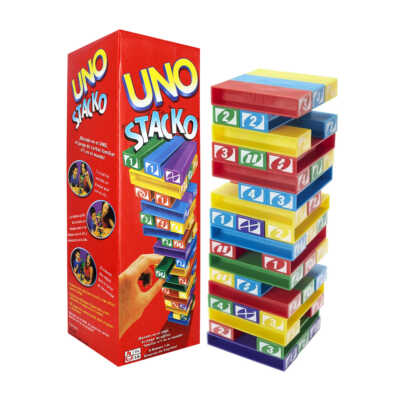 Juego de mesa, uno stacko, 45 bloques / yl-28