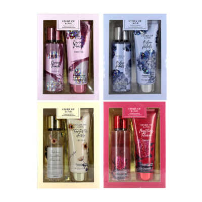 Kit perfume daring peach, 250ml + loción daring peach, 236ml / story of love 05azy1986
