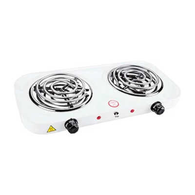 Parrilla eléctrica on teck de doble disco con control de temperatura, 1000w+1000w / 11660