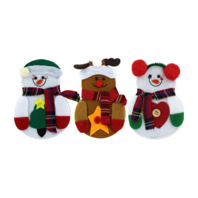 1pza Adorno navideño multiusos con diseño de reno, variedad de modelos / lu6548