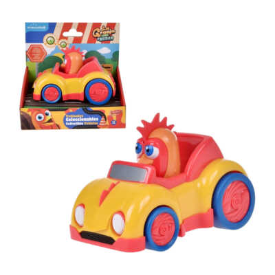 Carrito coleccionable de juguete con diseño de personajes la granja de zenón, variedad de modelos / 1060
