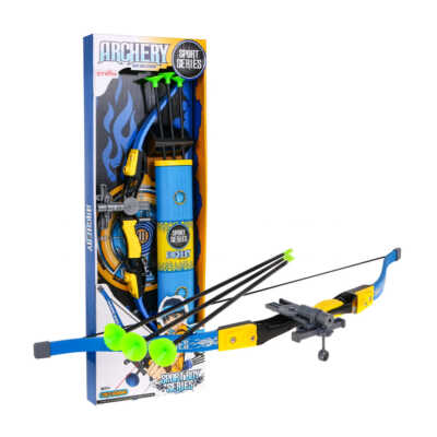 Set arco infantil de juguete + 3 flechas con estuche y archery sport series variedad de colores / arco.9801