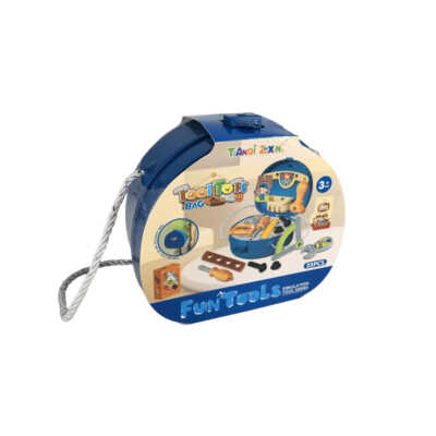 Bolsa de plástico con juguetes de temática tipo herramientas, 23pzas / fun tools / yy-o91