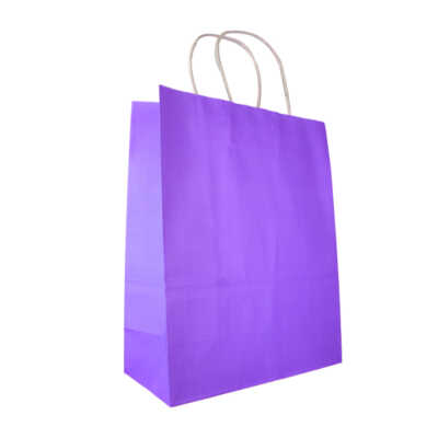 Paquete 12 bolsas de regalo de papel en color liso, 42x31x12, variedad de colores / bt-2304-xl
