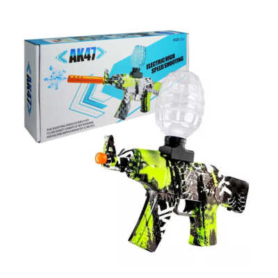 Pistola / rifle de hidrogel ak47 eléctrico con carga usb y accesorios para balas de 7-8mm, variedad de diseños / ak47 / 112569