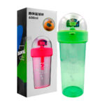 Vaso de plástico + tapa domo con juego de basquetbol, 500ml - 600ml variedad de colores / basketball / zj-148 / mt731