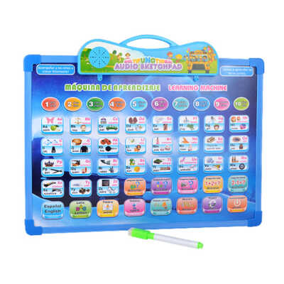 Juguete en forma de maletín interactivo para aprendizaje con pantalla táctil / learning machinen / lu7077