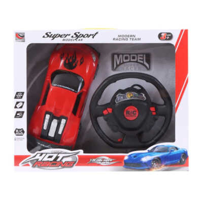 Carro deportivo a control remoto en forma de volante, variedad de colores / hot racing