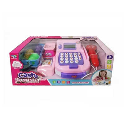 Caja registradora de juguete con bascula, dinero, luces, sonido y accesorios, variedad de modelos / love play learn / cash register / kdl888-38c