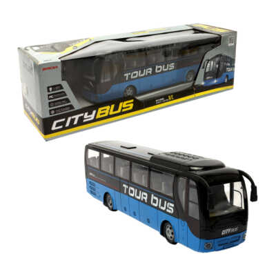 Autobús multi direccional a control remoto + luces y sonido / city bus / ks222442