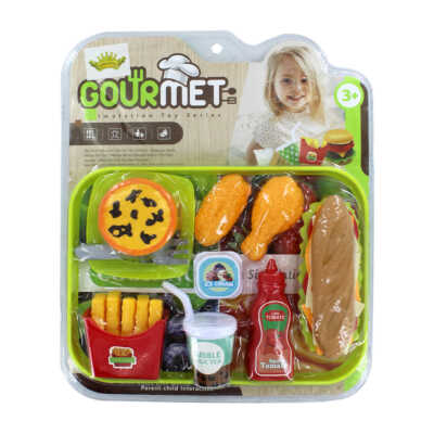 Set juego de comida rápida, 11pzas / gourmet / ky243350