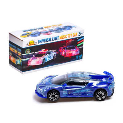 Carro tipo deportivo con luces, sonido y movimiento, variedad de modelos / 866-5