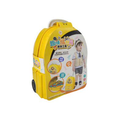 Maleta infantil de juguete con 10 herramientas de plástico, variedad de accesorios / tool high efficiency / 811-105