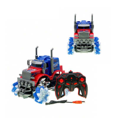 Carro super truck bidireccional a control remoto + luces led y música / kr223185