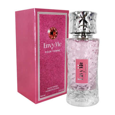 Perfume envyme rosa en spray con fragrancia para mujer 100ml eau de parfum / 08azy5527