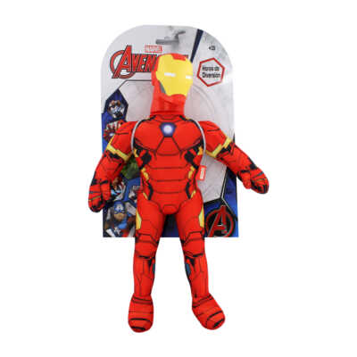 Muñeco coleccionable de peluche en forma de iron man con cabeza de plástico 45cm / Marvel avengers / 11590-im