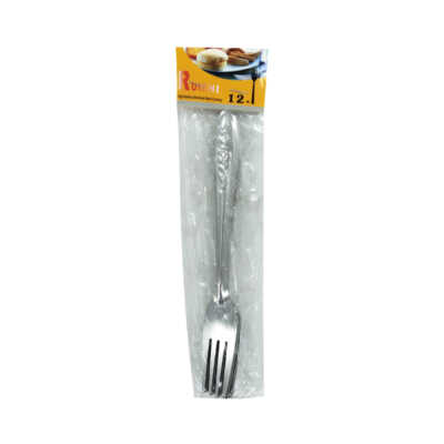 Paquete con 12 tenedores de acero inoxidable para cocina / ruizhi / kc40732