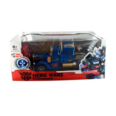 Juguete, camion radio control tipo transformer, variedad de colores / cb-0136
