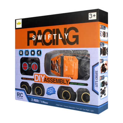 Carro monster con llantas desmontables a control remoto, 2.4ghz-1:14scale / racing swiftly / kd222549