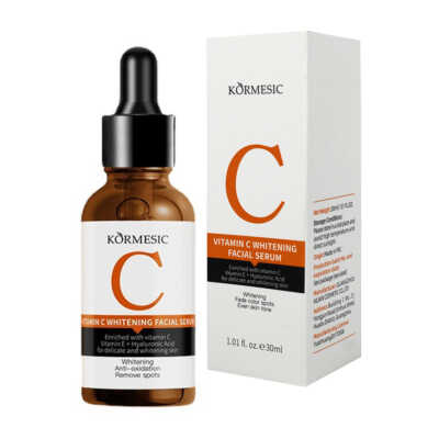 Suero facial con vitamina c y ácido hialurónico para blanquear e iluminar la piel, 30ml /