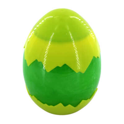 1pza Bote de slime en forma de huevo de dinosaurio, variedad de colores / sjn-245