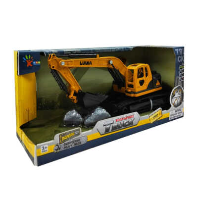 Excavadora / carro juguete de fricción transport truck, variedad de modelos / ts77740