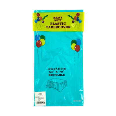 Mantel de plastico para fiestas de 137cm x 183cm, variedad de colores