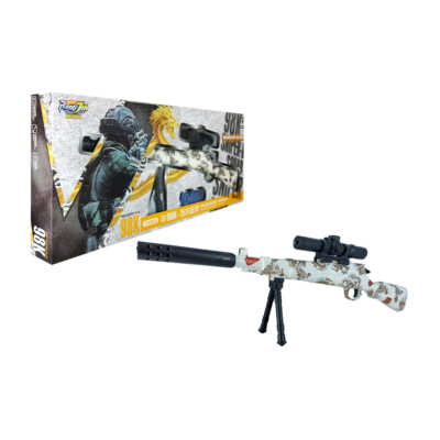 Pistola rifle de hidrogel 98k con mira diseño estampado de dragón rong jia / ybt-80
