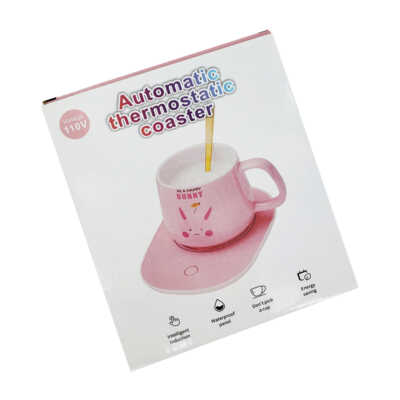 Calentador automático para tazas con cable alimentador 110v / automatic thermostatic coaster / 11291