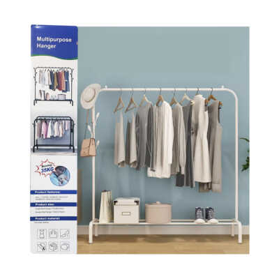 Closet / organizador multifuncional montable con 1 tubo para la ropa / multipurpose hanger / 14928