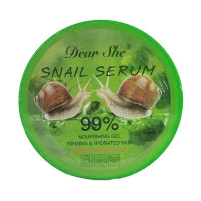 Gel hidratante con extracto de aloe vera y baba de caracol, 300ml / 6053 / snail serum