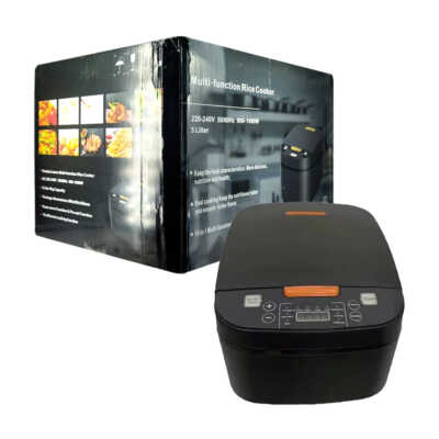 Olla arrocera multifunción con capacidad de 5litros, 220-240v / multi-funtion rice cooker / lu6036