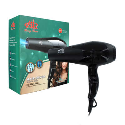 Secadora para el cabello gwd con regulador de velocidad y temperatura, 4000 watts / hl-mul5427