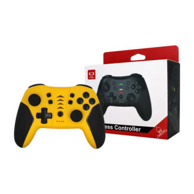 Control inalámbrico profesional para juegos de Nintendo switch con luces rgb, variedad de colores / s02