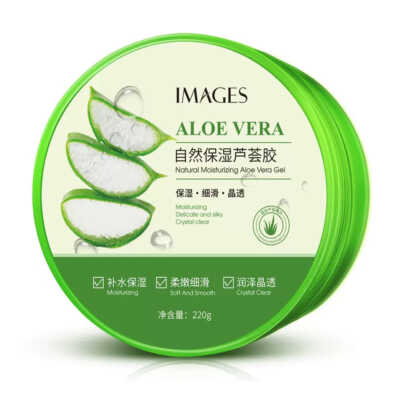 Gel hidratante con extracto de aloe vera para nutrir y limpiar la piel, 220g / images / c318
