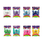 Paquete con 50 globos de látex 10¨ pulgadas, variedad de colores / happy party / auld lang syne / yongli / y-11-01