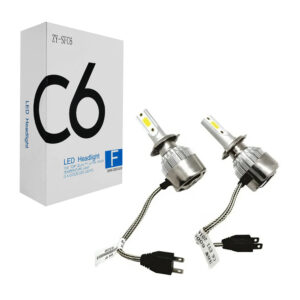 Juego de 2 luces led con 3800lm para los faros del coche, 36w / c6 / led headlight / zy-sfc6