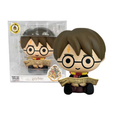 Alcancía coleccionable de plástico con diseño de harry potter con mapa del merodeador, 11cm / hpalc011