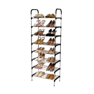 Organizador zapatero metálico de 8 niveles, variedad de colores / fs80